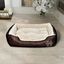 Cama acolchada para perros color Beige, , large indicador imagen numero 4