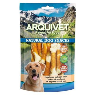 Huesos de pollo con calcio para perros sabor Pollo