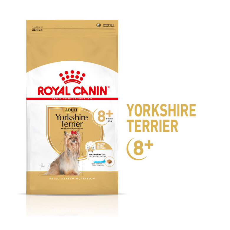 Royal Canin Adult 8+ Yorkshire pienso para perros, , large image number null