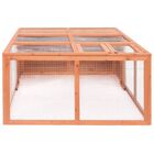 Vidaxl jaula de madera para animales pequeños, , large image number null