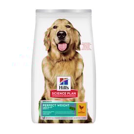 Hill's Science Plan Perfect Weight Adult Large Pollo pienso para perros
