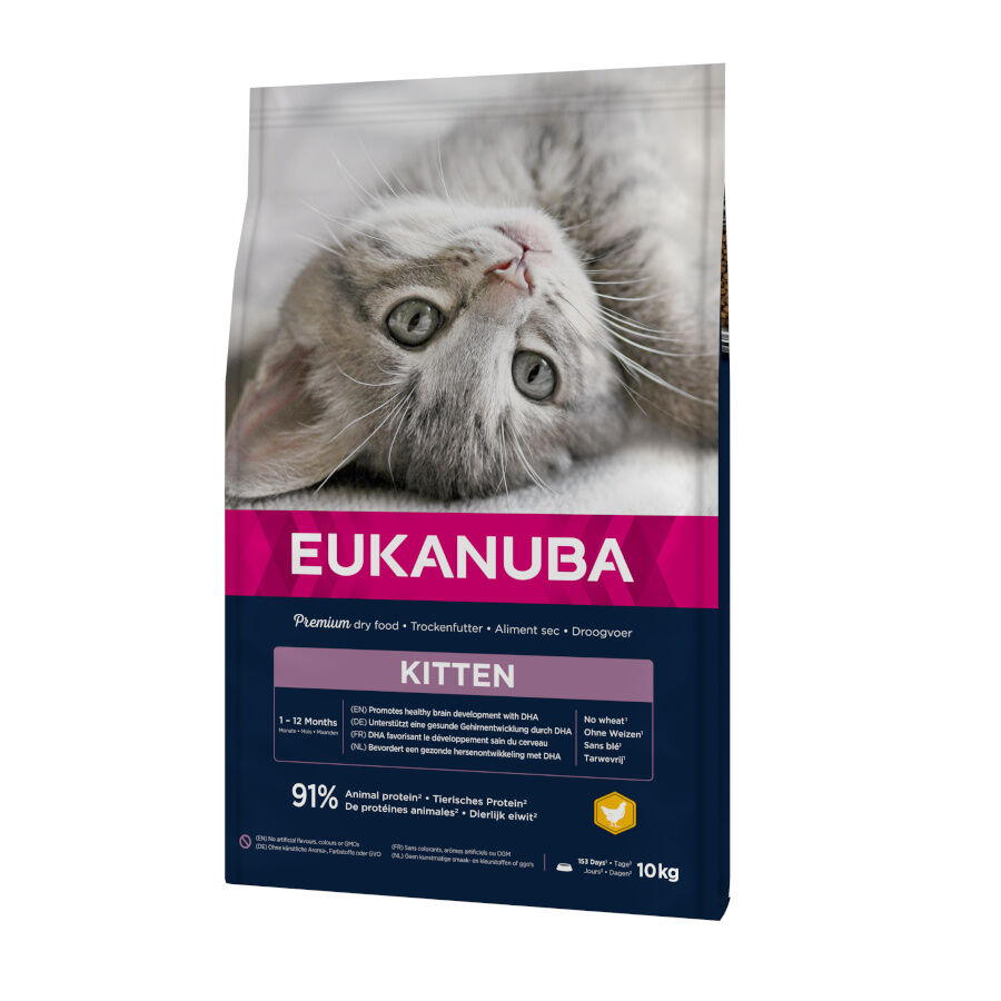Eukanuba Kitten Pollo pienso para gatos thumbnail