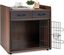 COSTWAY Jaula para Perros de Madera, Cajones Perro Estilo Mueble con 2 Cajones de Tela, Puerta con Cerradura, Casa para Mascotas para Perros Pequeños y Medianos, Mesa Auxiliar, 62X49,5X63 cm, , large indicador imagen numero 1
