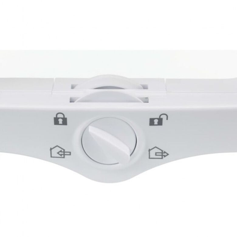 Gatera con 4 posiciones para mascotas color Blanco thumbnail