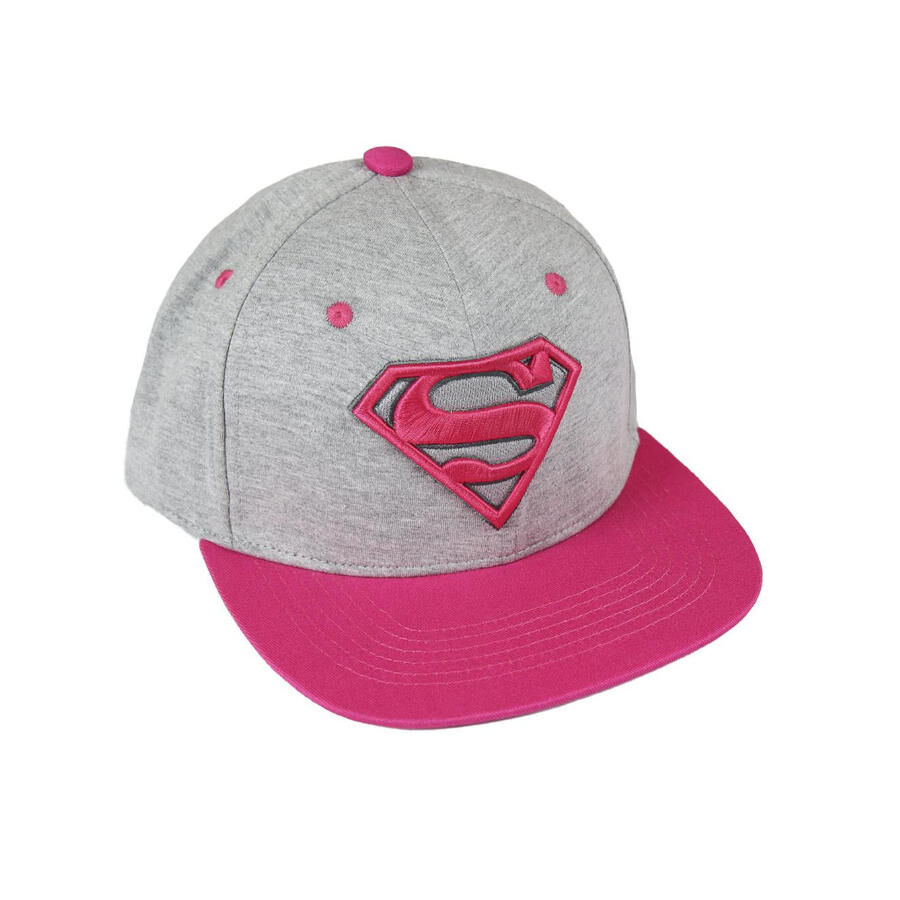 DC Comics Supergirl Gorra con Visera Plana para humanos