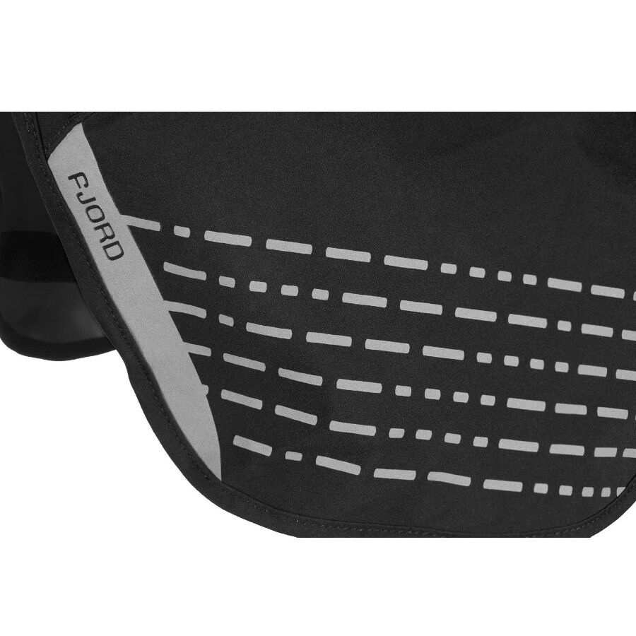 Non-stop dogwear Fjord Chubasquero Impermeable Negro para perros, , large Imagen numero 5