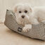 Cama para perros Vichy negro, , large indicador imagen numero 2