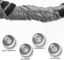 Nobleza Albornoz para Perros con Velcro, Superabsorbente y de Secado rápido, Albornoz de Microfibra para Todos los Gatos y Perros, Toalla Suave para Perros (S Gris), , large indicador imagen numero 2
