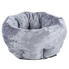Cama Donut para mascotas color Gris, , large image number null