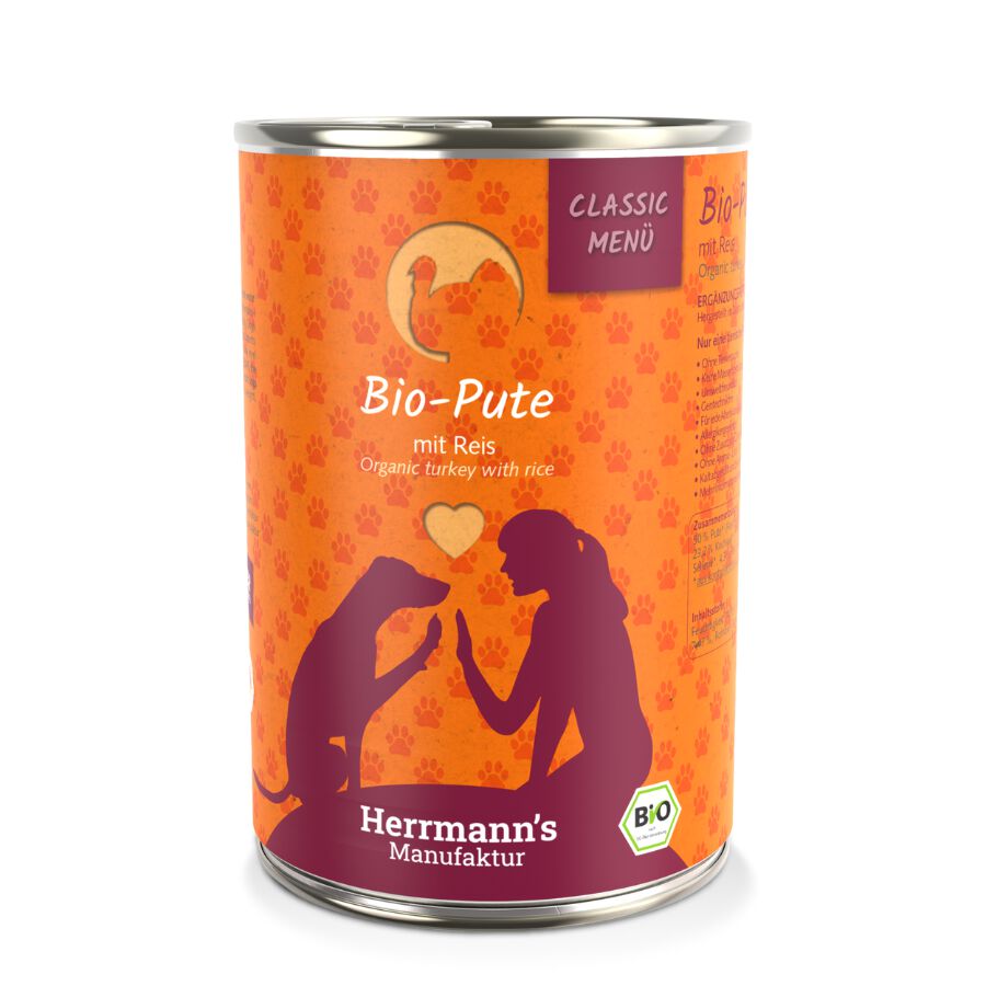 Classic BIO Pavo con arroz 12 x 400g, , large Imagen numero 1