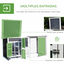 PawHut  Gallinero de madera para exterior, , large indicador imagen numero 5
