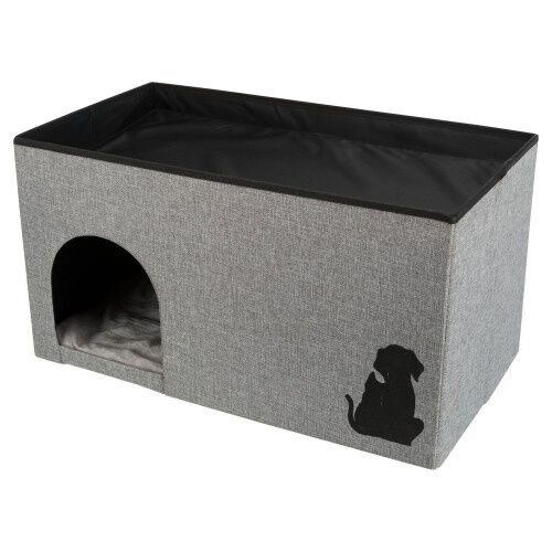 Trixie Kimy Cama Cueva Gris para perros y gatos, , large Imagen numero 3