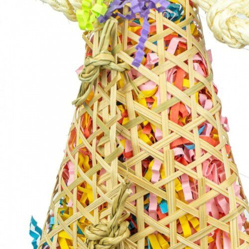 Juguete Pouch para loros color Amarillo thumbnail