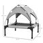 PawHut Cama Perros Elevada Gris, , large indicador imagen numero 3