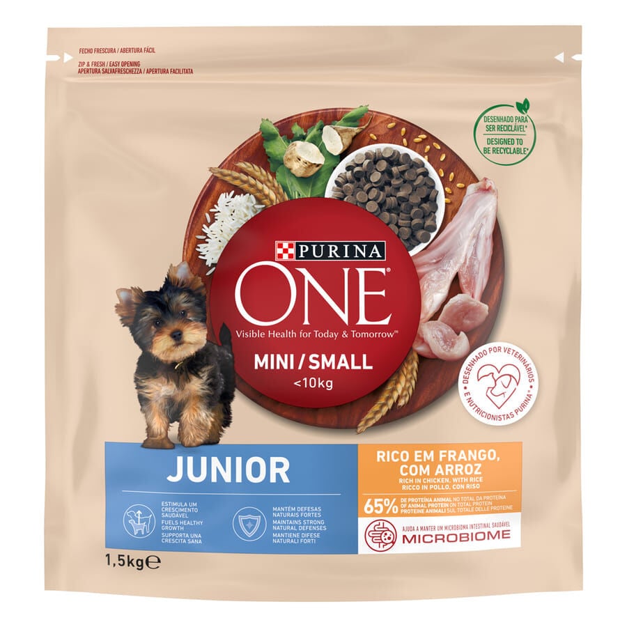 Purina One Junior Bifensis Pollo pienso para perros thumbnail