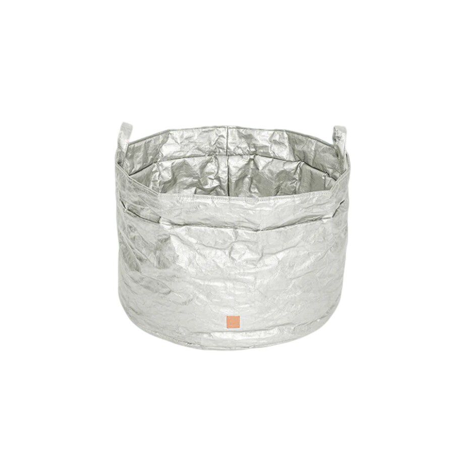 Pet and Co Cesta Resistente Al Agua y Durable Papel Plateado Louis - Perros y Gatos, , large Imagen numero 1