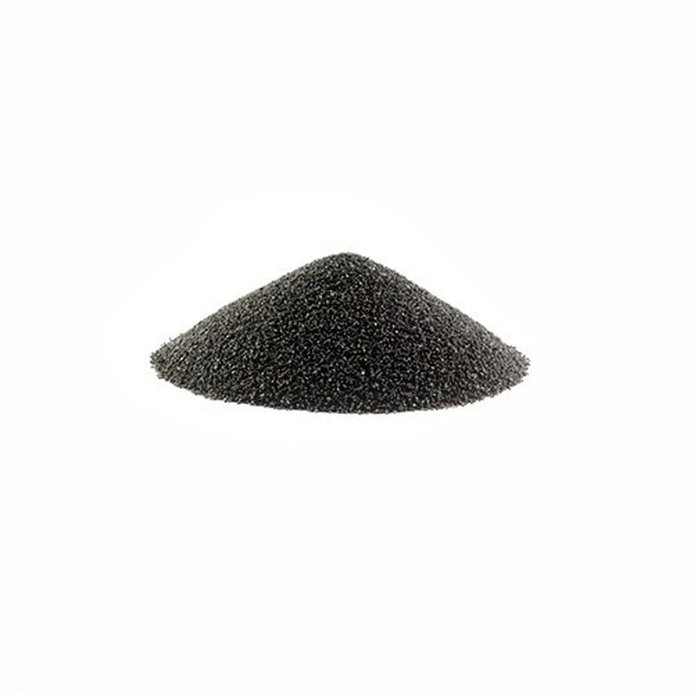 Grava de sílice para acuarios Cuarzocolor (0,3-0,6 mm) color Negro, , large image number null