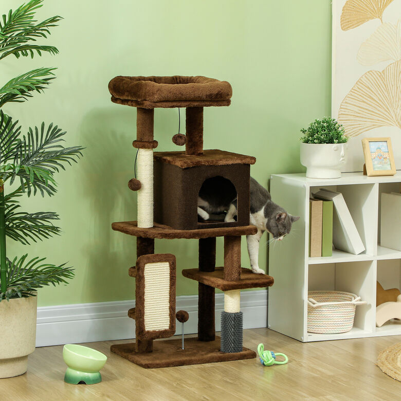 PawHut Árbol Marrón para Gatos thumbnail