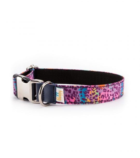 Pamppy funny collar leopardo rosa para perros, , large Imagen numero 1