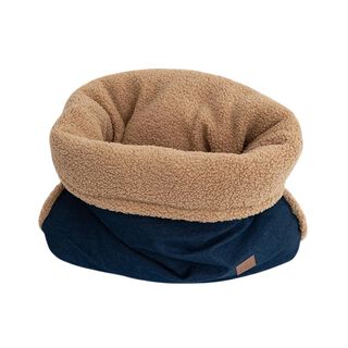 Pet and Co Bolsa De Cama De Mezclilla (Piel De Oso) Snuggle Perros