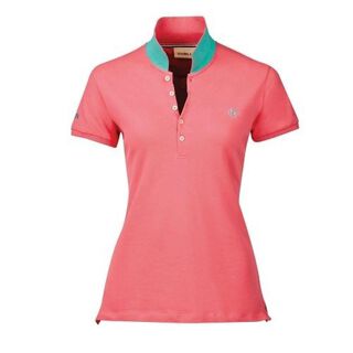 Polo manga corta Lily para mujer color Poppy