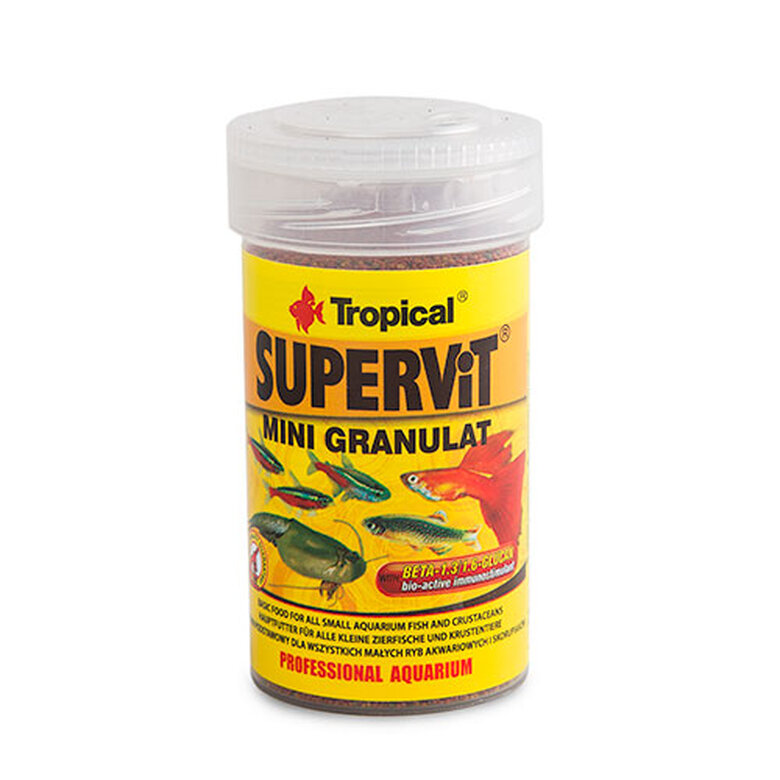 Tropical Supervit Mini Granulat comida para peces image number null