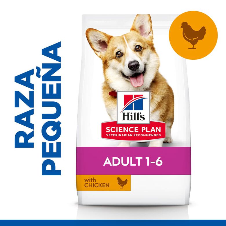 Hill&#039;s Science Plan Adult Small y Mini Pollo pienso para perros thumbnail