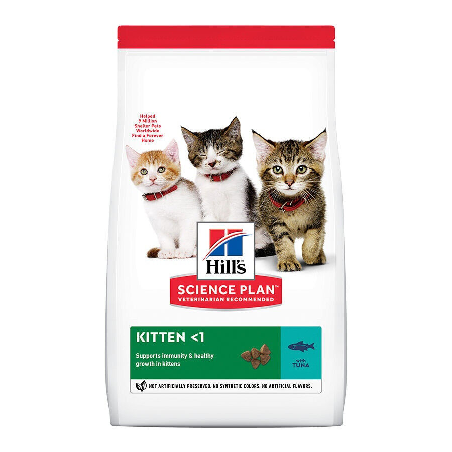 300 g Hill's Science Plan Kitten At&uacute;n pienso para gatos, , large Imagen numero 1