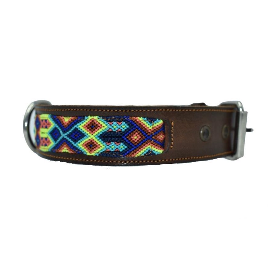 LOYAL COLLAR DE PIEL ARTESANAL TALLA L PARA PERROS, , large Imagen numero 1