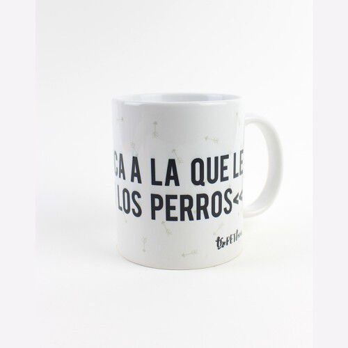 Taza Busco chica a la que le encanten los perros color Blanco thumbnail