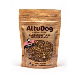 Menú deshidratado para cachorros sabor Pavo
