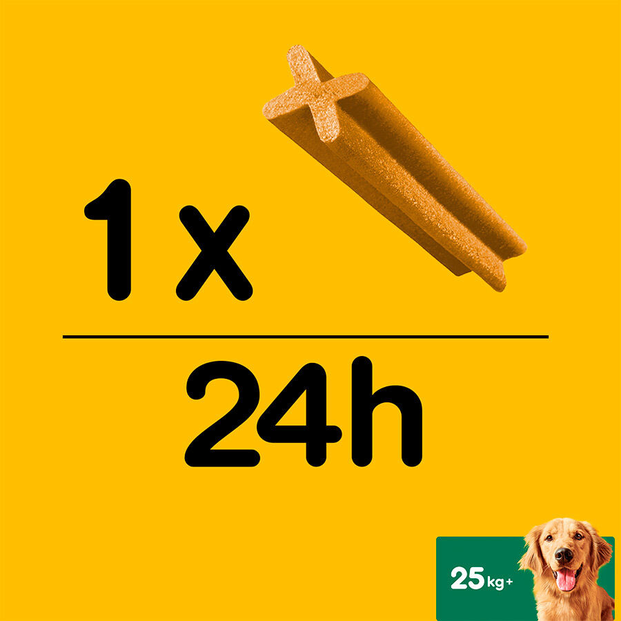 Pedigree Dentastix Snacks Dentales para perros grandes thumbnail