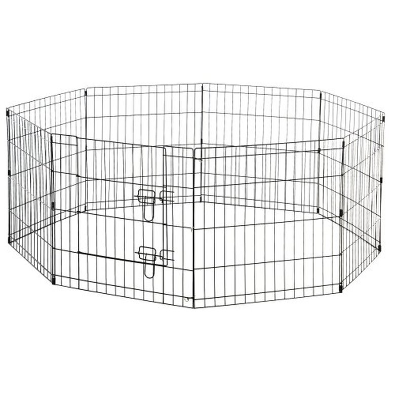 PawHut valla de metal protección para cachorros, , large image number null