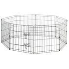 PawHut valla de metal protección para cachorros, , large image number null