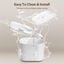 Nobleza - 2L Bomba de Agua Inalámbrica Automática Fuente Inteligente para Gatos y Perros, con Temporizador y Control Remoto de la aplicación, Fuente de Agua para Gatos con Triple Filtración, Blanco, , large indicador imagen numero 3