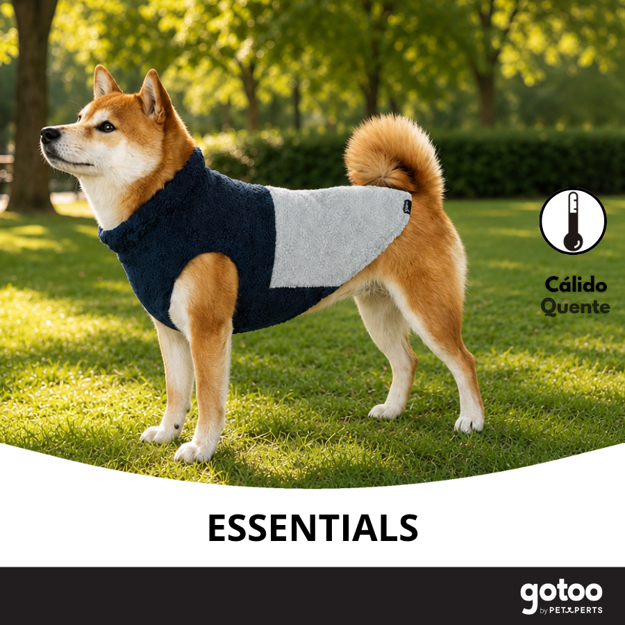 Gotoo Chaqueta Azul y Gris para perros, , large Imagen numero 6