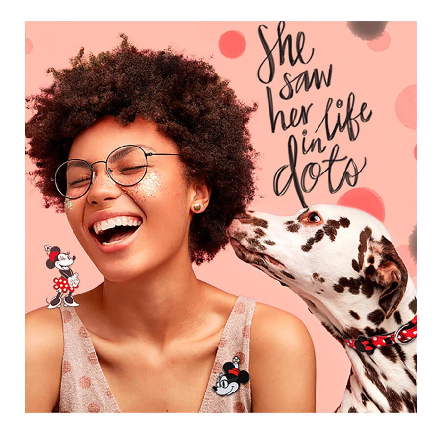 Disney Minnie Mouse Collar Estampado para perros, , large Imagen numero 2