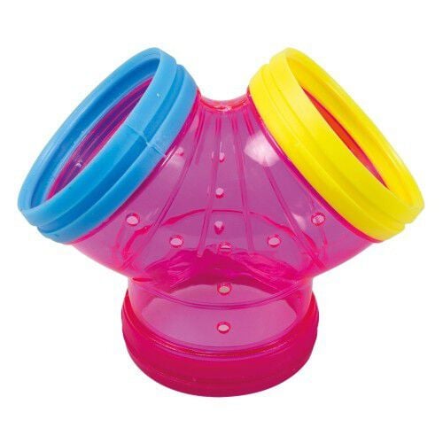 KIT recambio de curvas en forma de &quot;Y&quot; para roedores color Rosa