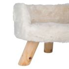 Cama afelpada District70 Nordic para gatos color Merengue, , large image number null