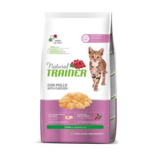 Natural Trainer Young Pollo pienso para gatos , Natural Trainer Young Pollo pienso para gatos