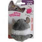 AIME juguete de ratón vibrante gris para gatos, , large image number null