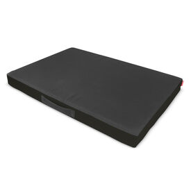 Gauty Cama Redonda Tela Impermeable  Negro y gris para Perros y Gatos 