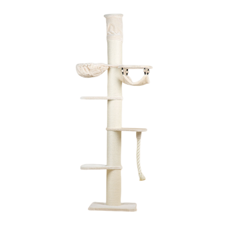 Rascador Maine Coon Tower Crown para gatos color Crema thumbnail