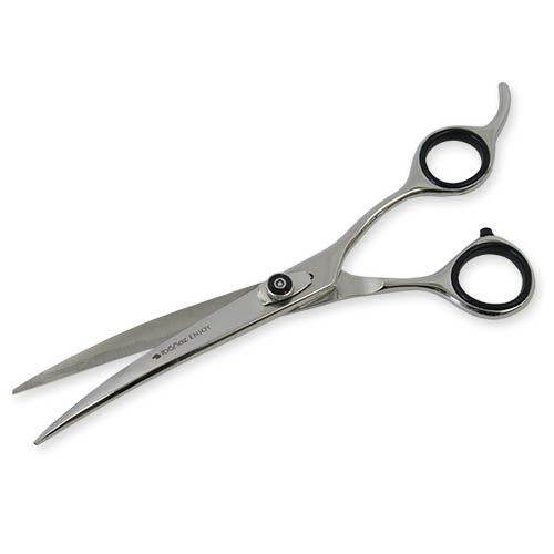 Tijera Ib&aacute;&ntilde;ez Enjoy Curva 19 cm para perros y gatos, peluquer&iacute;a canina, , large Imagen numero 3