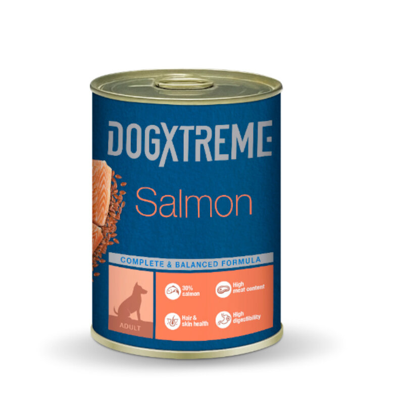 Dogxtreme Adult Salmón lata para perros, , large image number null