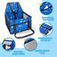 Nobleza - Refuerzo de Coche para Perros, Asiento del Coche de Seguridad para Mascotas Perro Gato Plegable Lavable Viaje Bolsas y Otra Mascota Pequeña con Cremallera Bolsillo, 40 * 34 * 25 cm, Azul, , large indicador imagen numero 5
