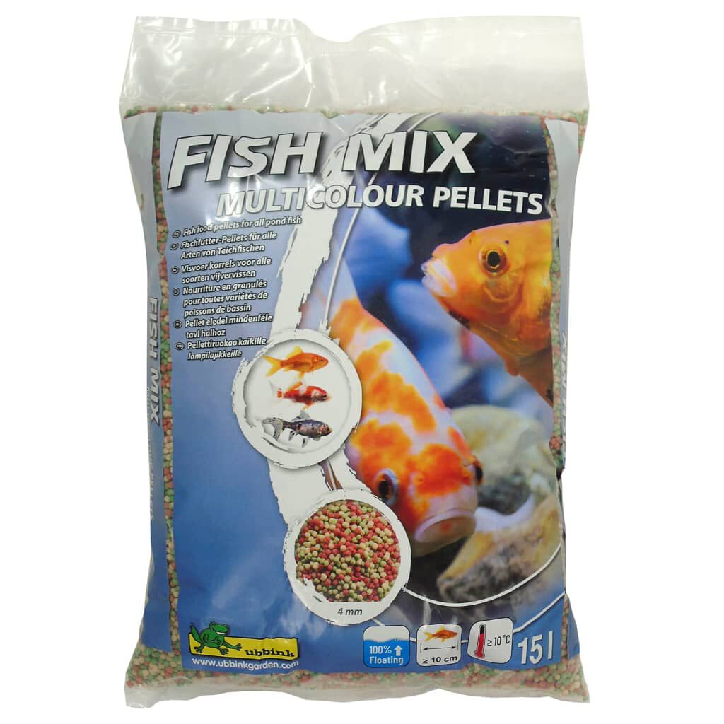 Ubbink Comida para peces Fish Mix Multicolour Pellets 4 mm 15 l, , large Imagen numero 1