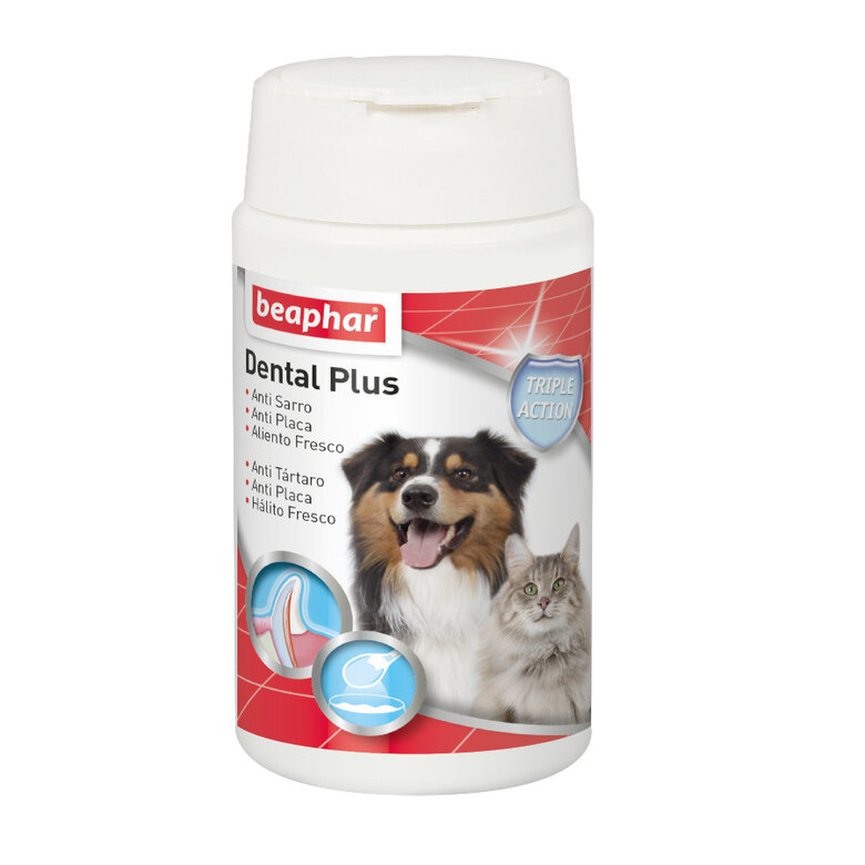 Beaphar Polvo Dental Plus para perros y gatos, , large image number null