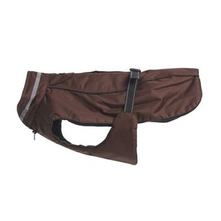 Chaqueta impermeable Kruuse Buster para perros color Chocolate