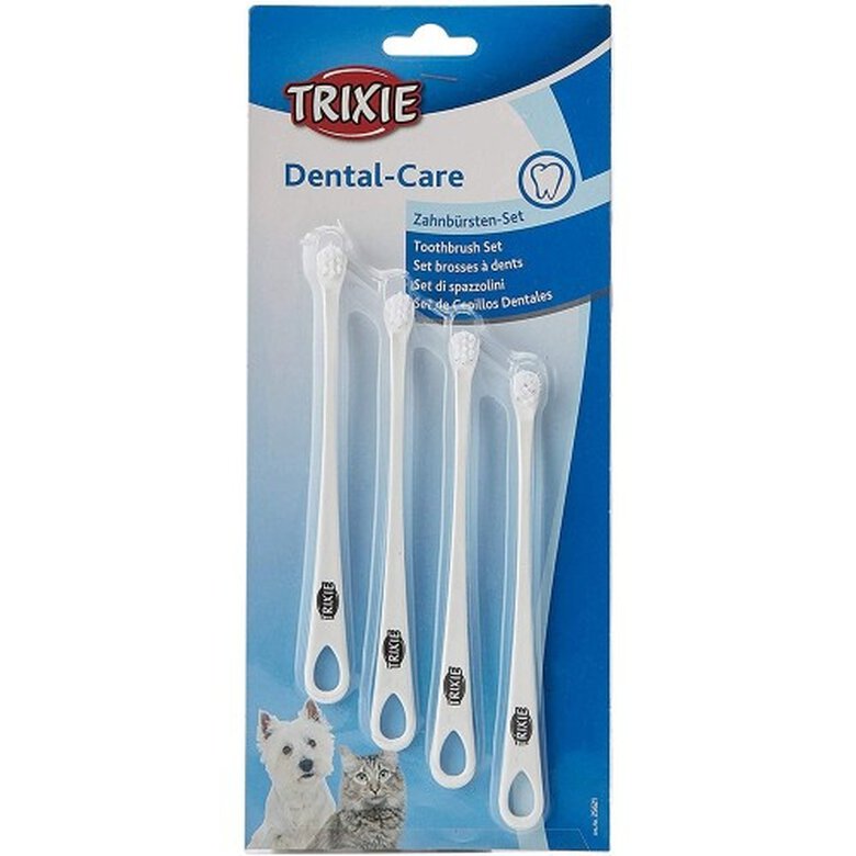 Kit cepillo de dientes para gatos y perros olor Natural, , large image number null